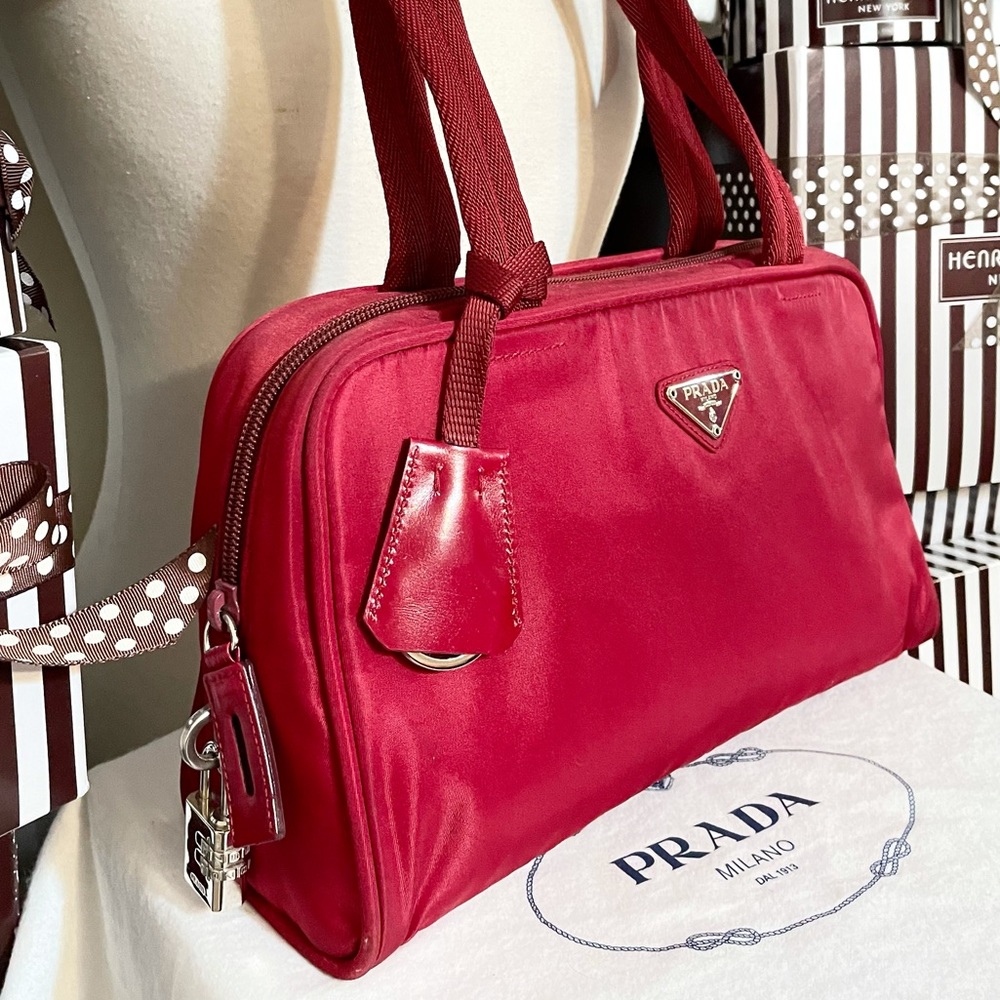 PRADA TESSUTO ROSSO